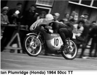Ian Plumridge Honda 1964 50cc TT-1